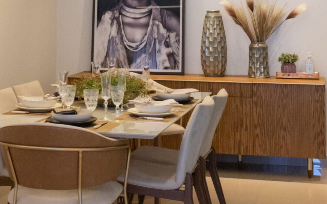 A arte de receber Projetando a sua sala de jantar
